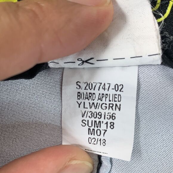 Old Navy Mens Swim Trunks Shorts Size 30 Drawstring Palm Surfing Elastic Waist - Picture 9 of 10